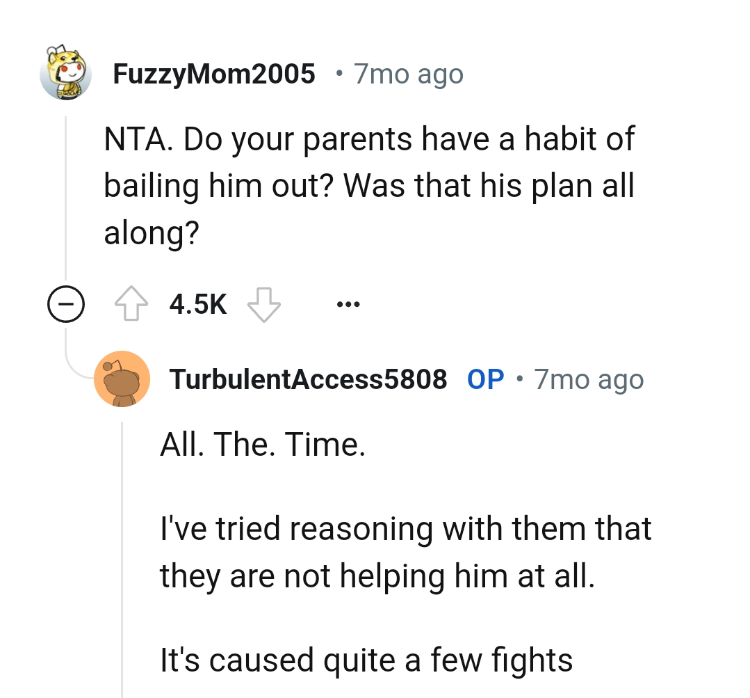 The OP has tried reasoning with them