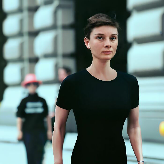 13. Audrey Hepburn, a British actress regarded as a film and fashion icon