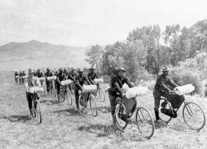 "The U. S. Army Sent 20 Buffalo Soldiers 1,900 Miles By Bicycle In 1897 To Test Whether Bikes Could Replace Horses"
