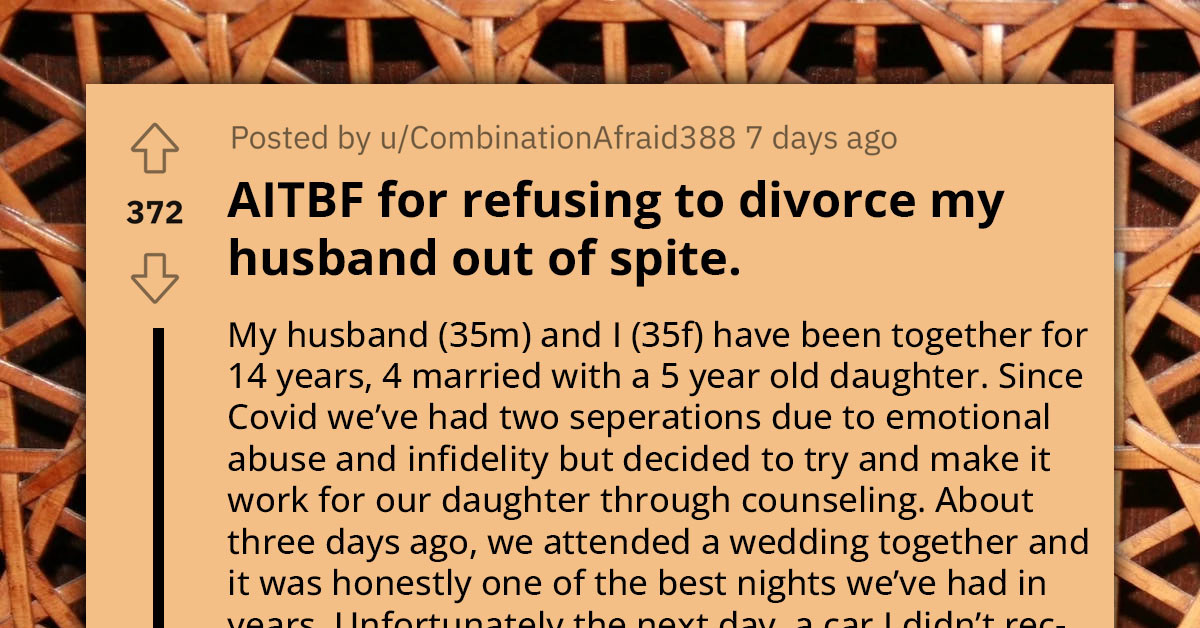 Woman Doesn't Want To Give Husband Divorce Just To Spite His Pregnant Girlfriend
