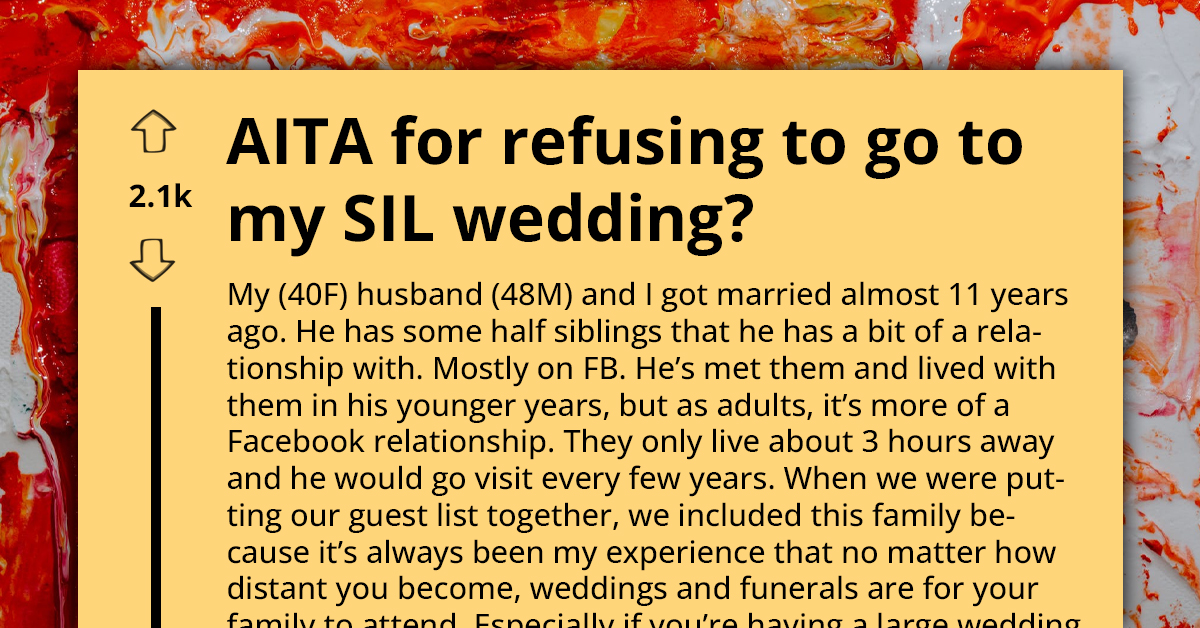 Woman Must Make Tough Choice When She Receives Wedding Invitation From Her Husband’s Half-Sister