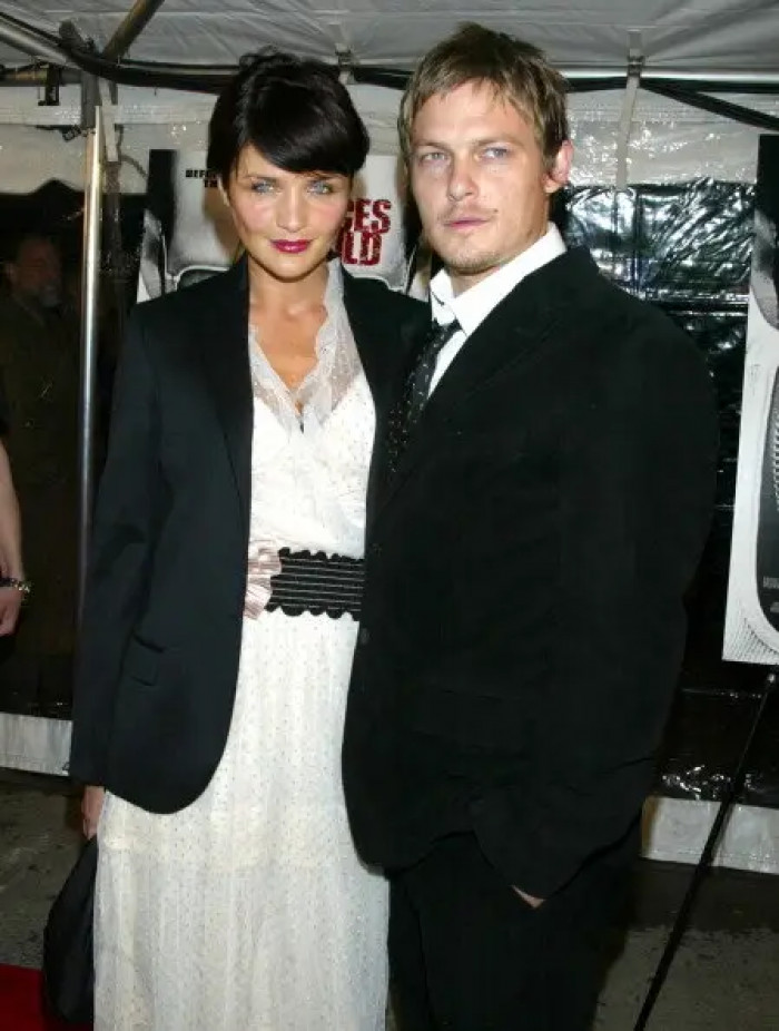 2. Norman Reedus and Helena Christensen were together for five years