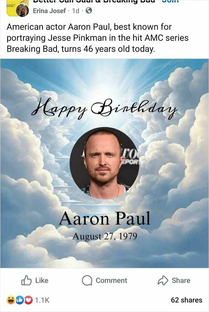"I Thought It Was All Over For Aaron Paul"