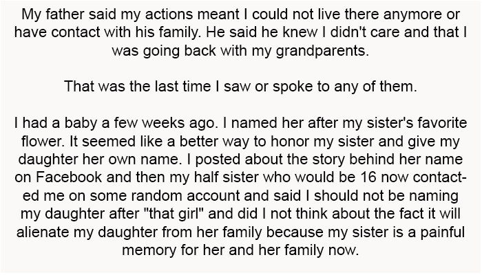 That was the last time I saw or spoke to any of them.