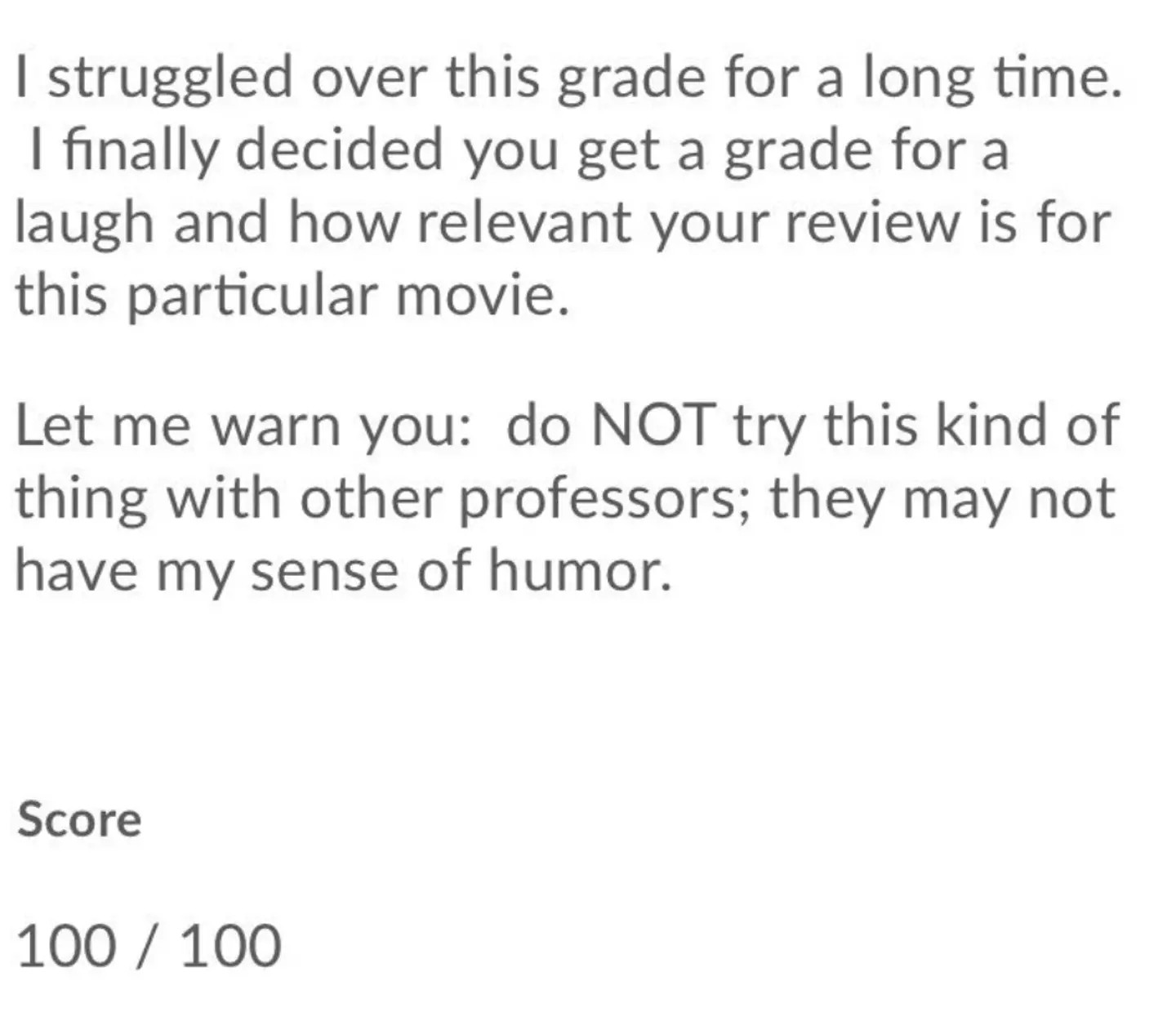 When the teacher’s feedback is longer than the actual essay, you know you’ve hit a legendary level of audacity