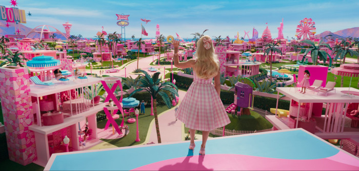 The long-awaited Greta Gerwig film follows Barbie as she leaves Barbieland in search of answers from the real world.