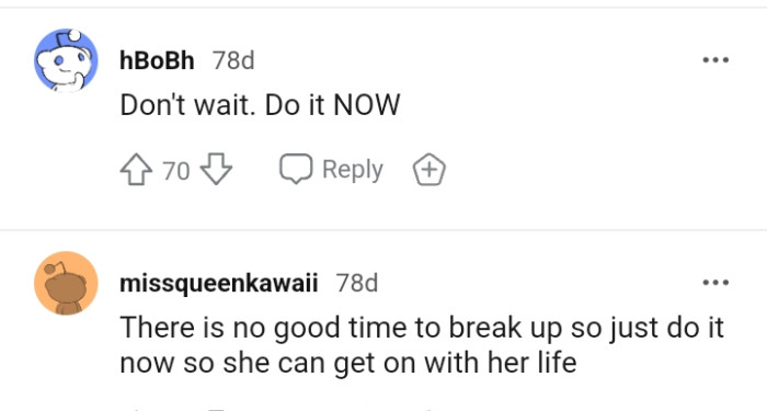 And the comments roll in...