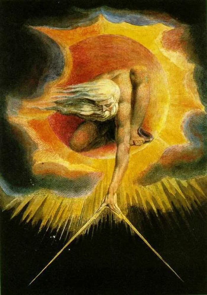 "The Ancient Of Days" By William Blake, 1794