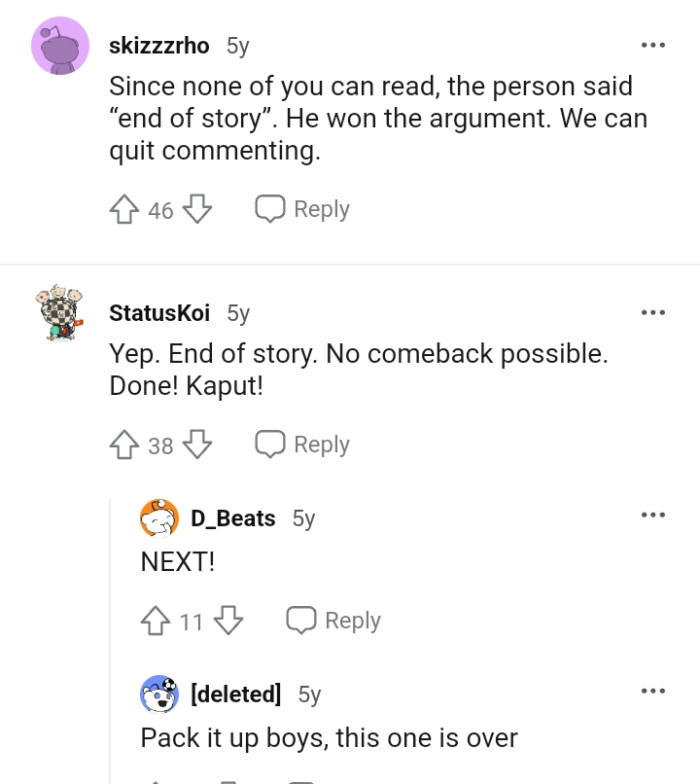 There Is No Coming Back from This