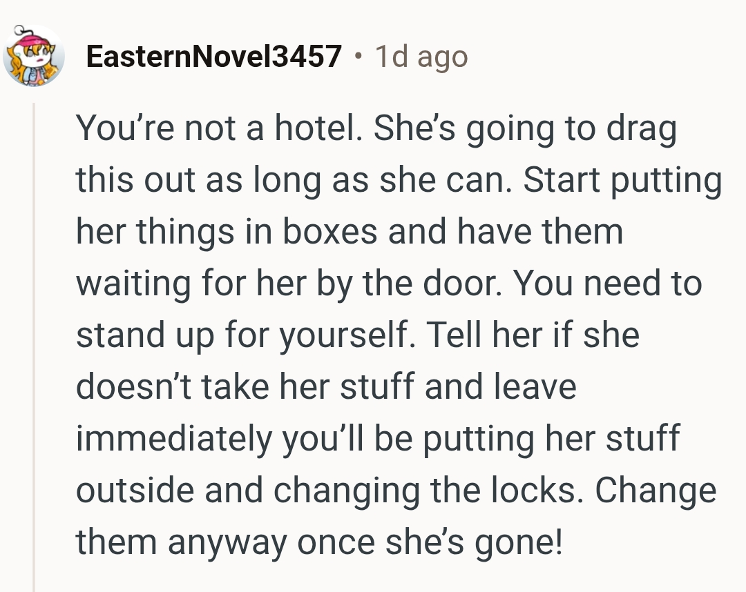 The OP is not a hotel