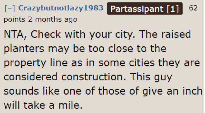 He does seem like he'd take advantage of the OP.