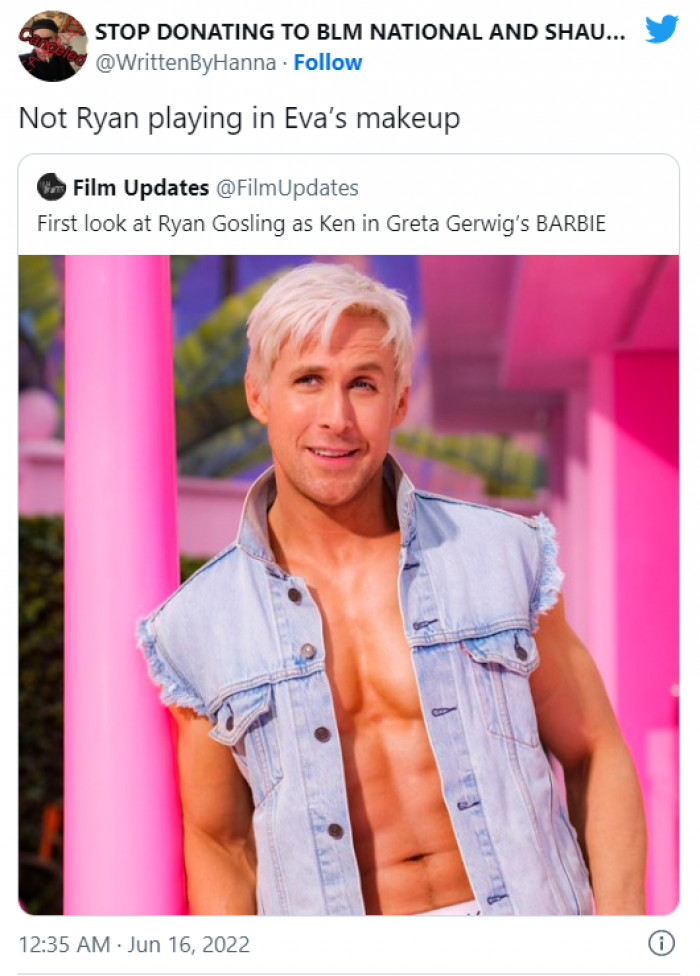 6. Maybe he just got the wrong tan and perhaps the wrong makeup kit?