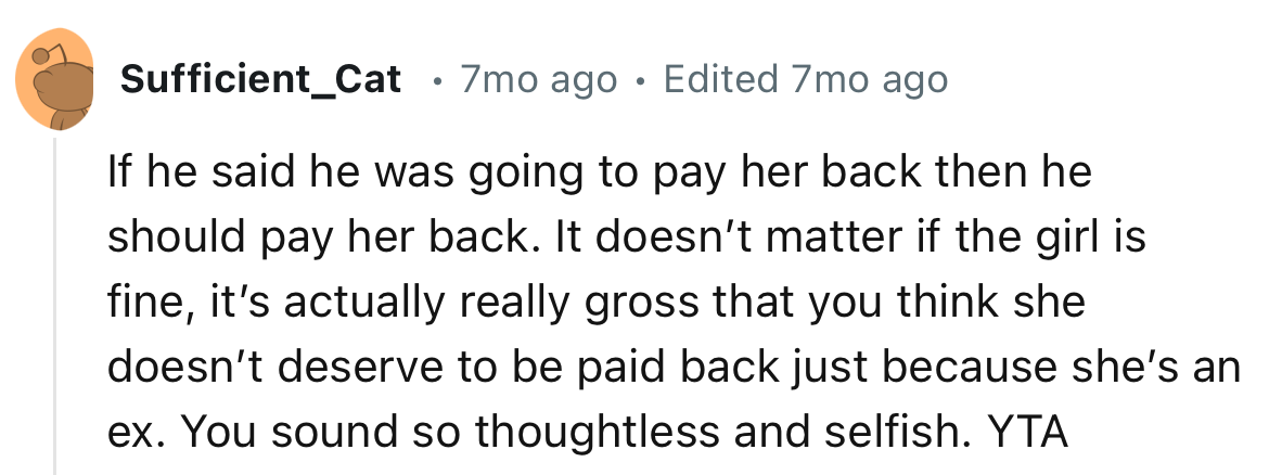 We gathered some comments for your reading pleasure: