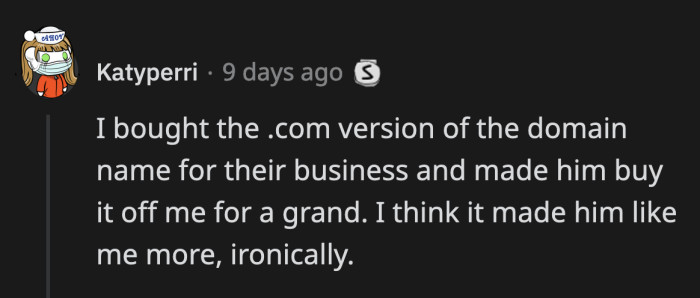 22. Oh, I respect you as much as I hate you right now!