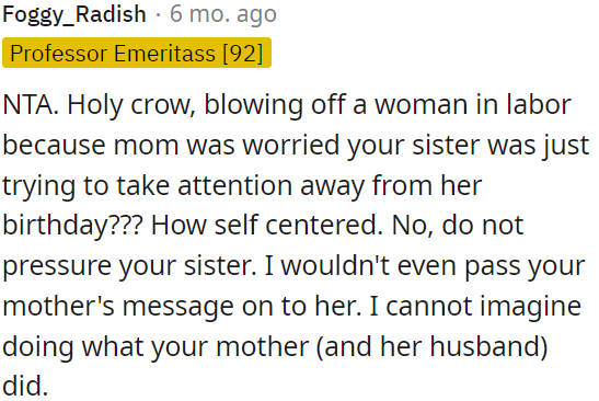 What OP's mother and her husband did was unimaginable.