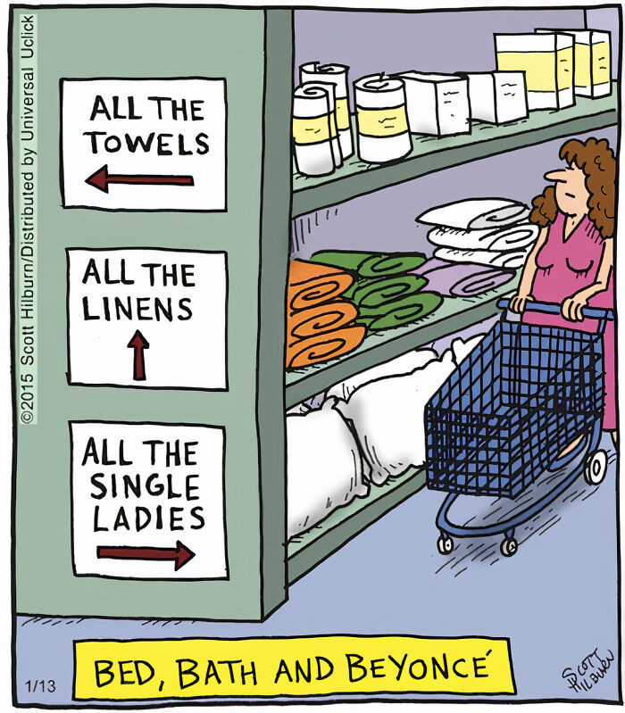 23. All the single ladies, this way...