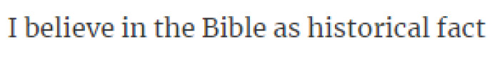 27. Bible as historical fact