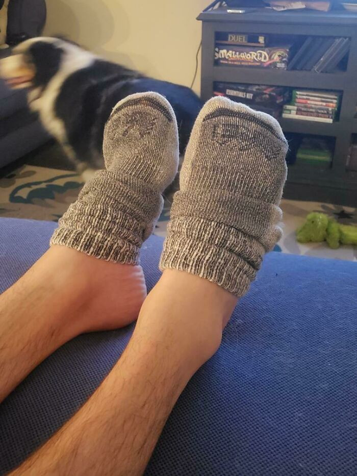 "The Way My Boyfriend Wears Socks Around The House"