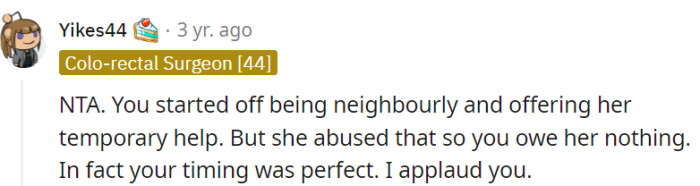 OP's attempt at being neighborly turned into a garbage can fiasco, but they hit the perfect note by standing their ground when enough was enough.