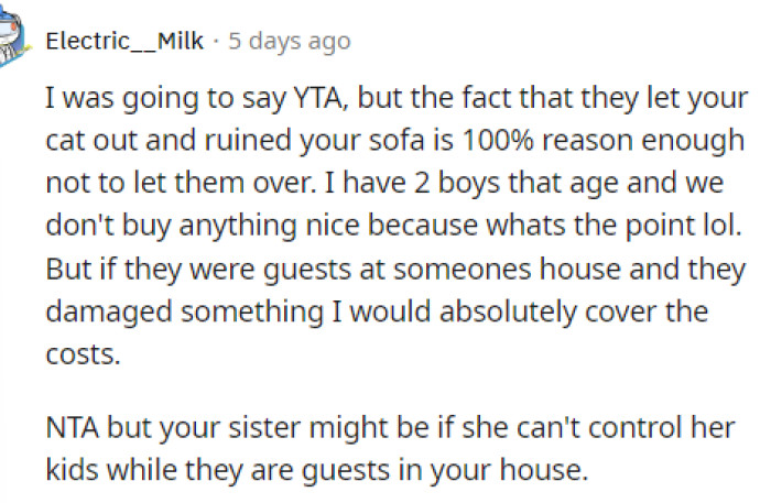 This person was a bit confused by their response and wasn't sure how they were voting, but they explained their reasoning.