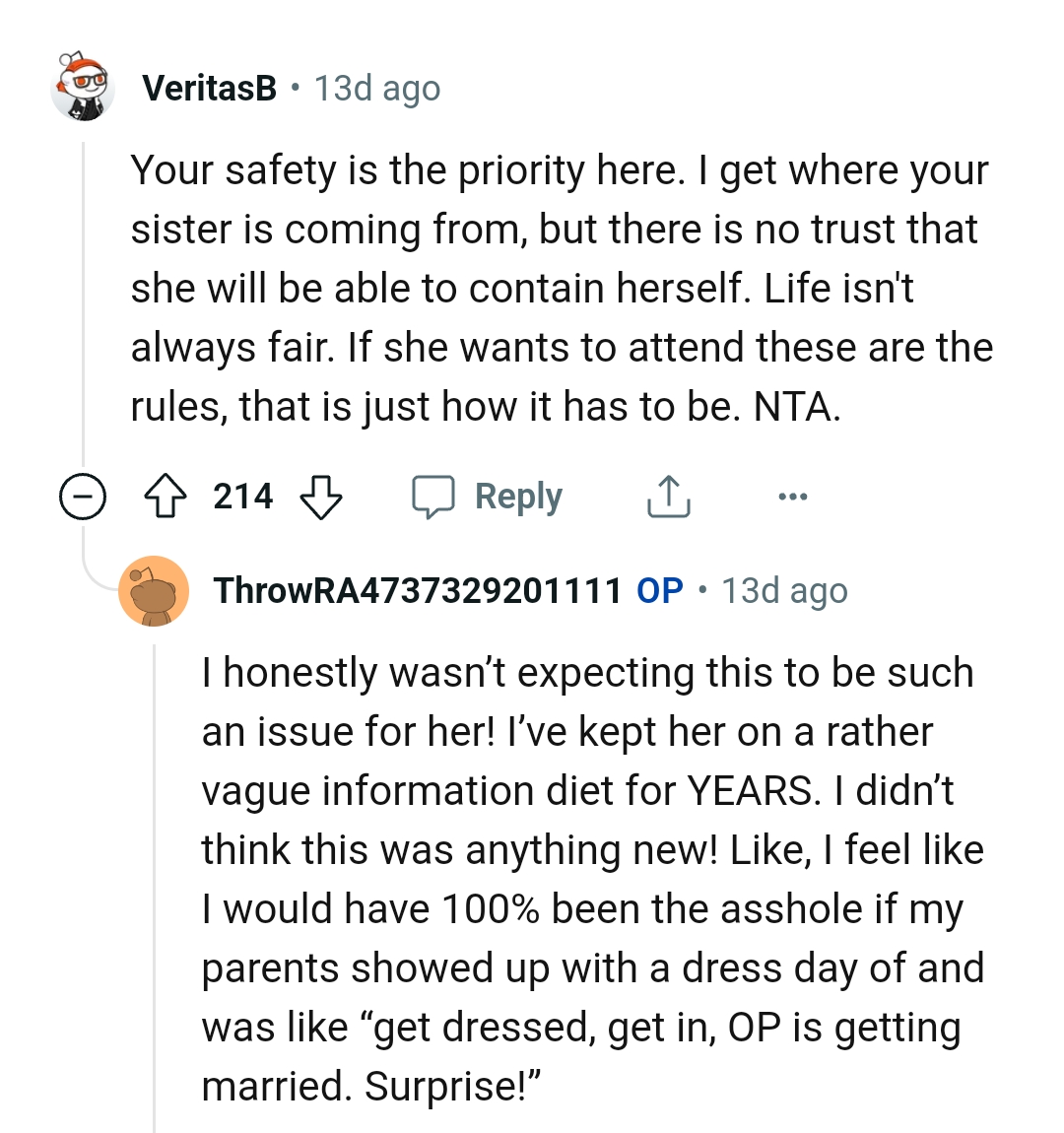 Life is not always fair