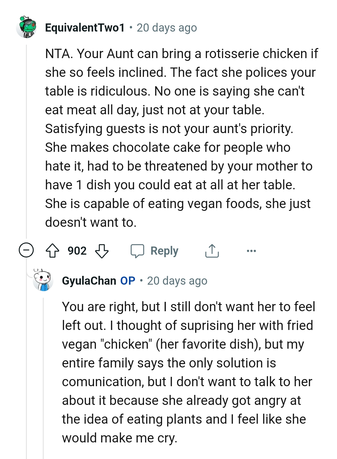 She's Capable of Eating Vegan Foods