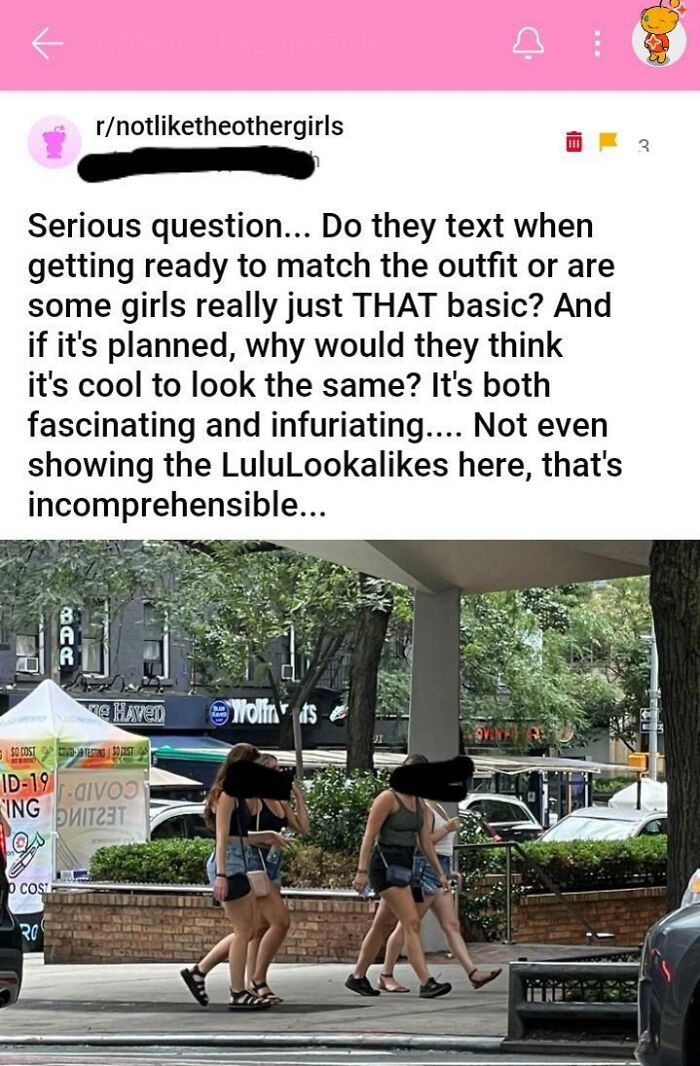 24. There's nothing wrong with wearing matching clothes and styles.