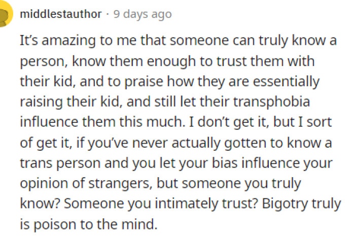 This definitely aligns with what we were all thinking too, as she obviously trusted him enough without knowing this.