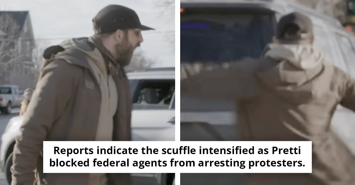 New video reveals confrontation between Alex Pretti and federal agents just 11 days prior to his tragic passing.