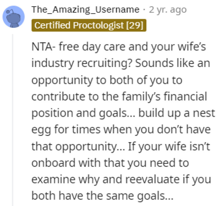 Sounds Like a Perfect Opportunity for This Family