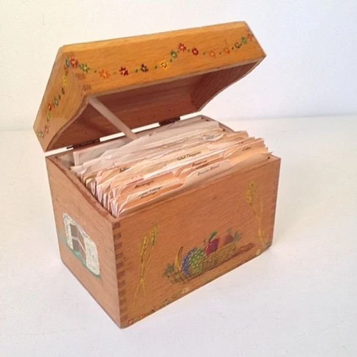 11. Recipe boxes