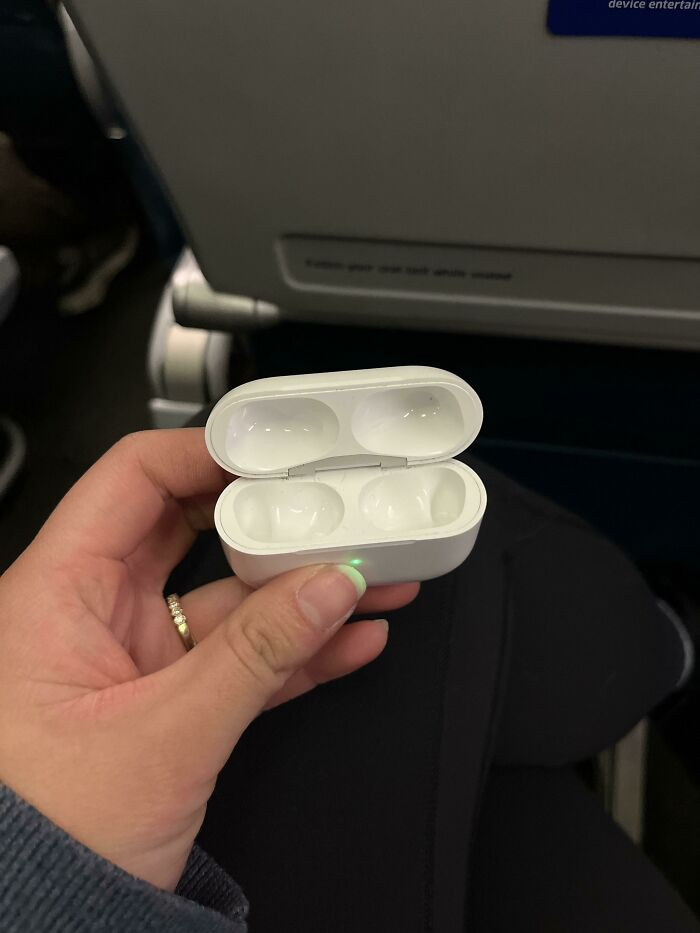 "Just Sat Down For A 6 Hour Red Eye Flight"