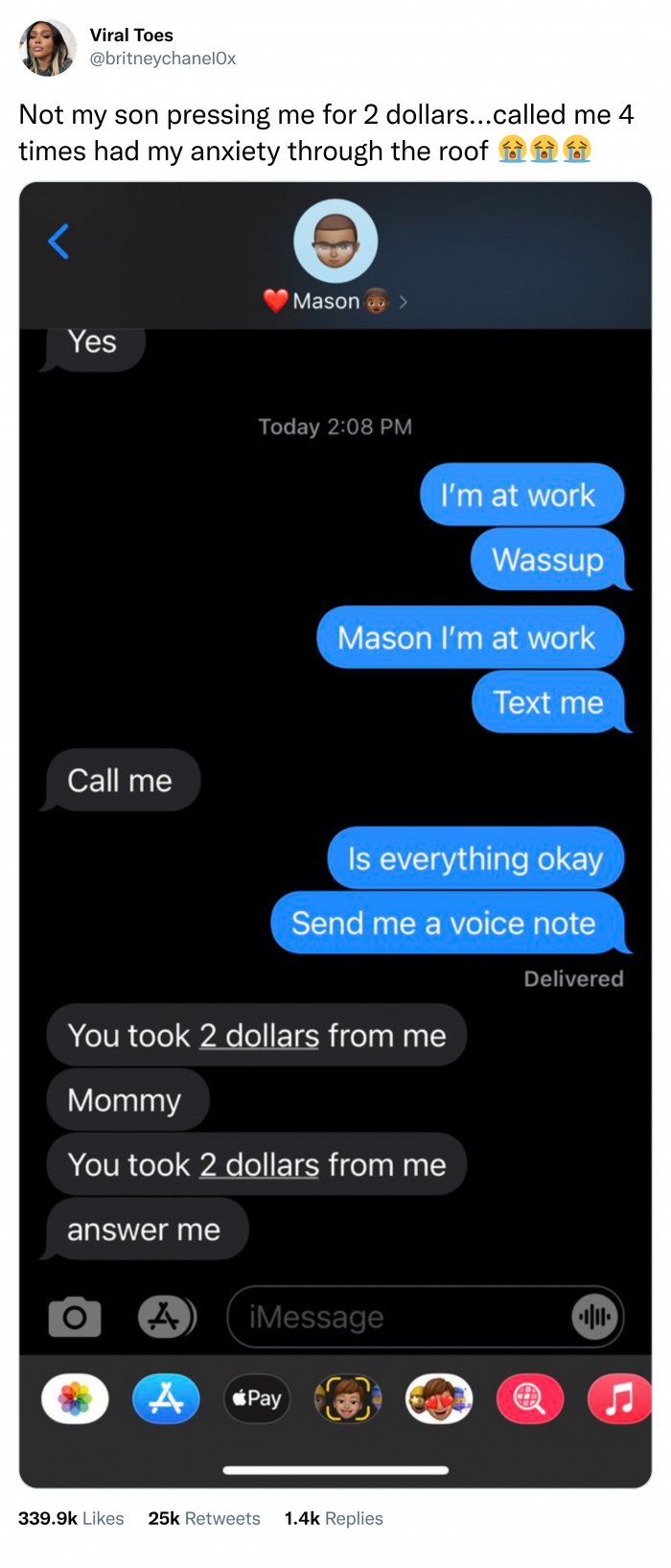 4. Well, he has every right to freak out. She stole his money.