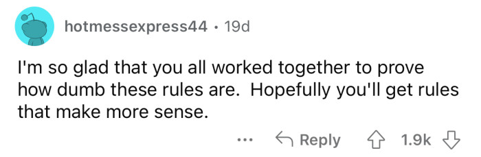 Here's how people reacted.