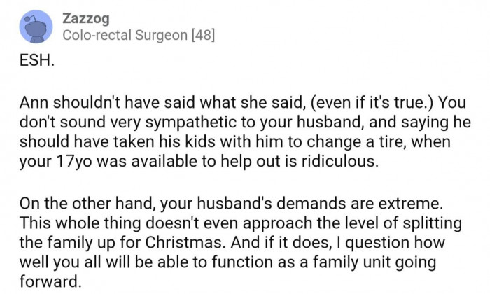 There needs to be more sympathy from everyone