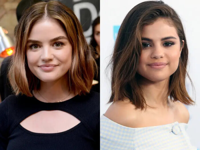 7. Lucy Hale And Selena Gomez