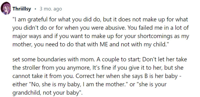 Just a couple of advice...