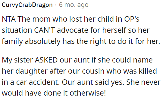 She should have asked permission.