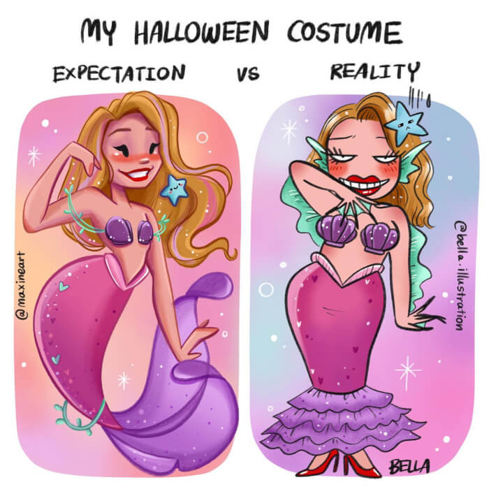 21. Perfect mermaid costume