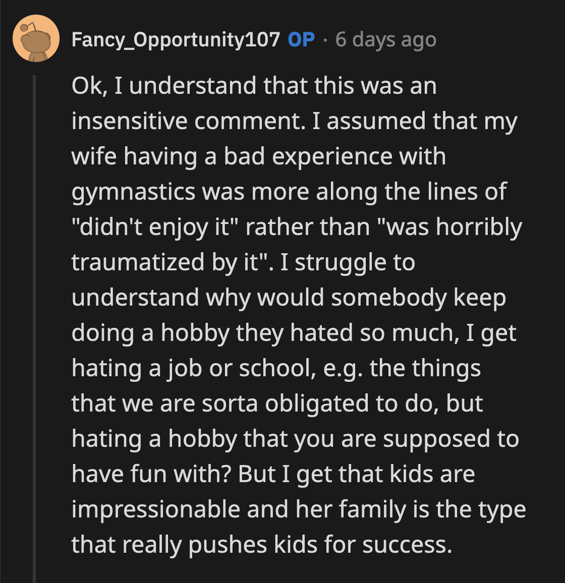Even in his reply, OP's tone was intolerable.