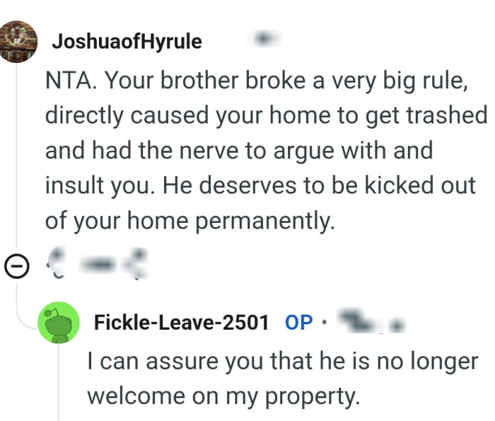 He deserves to be kicked of there permanently