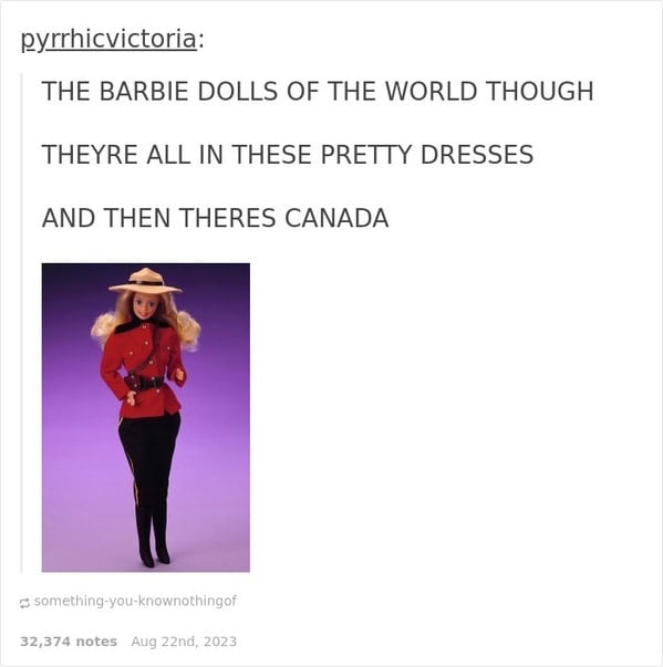 Canada's Barbie