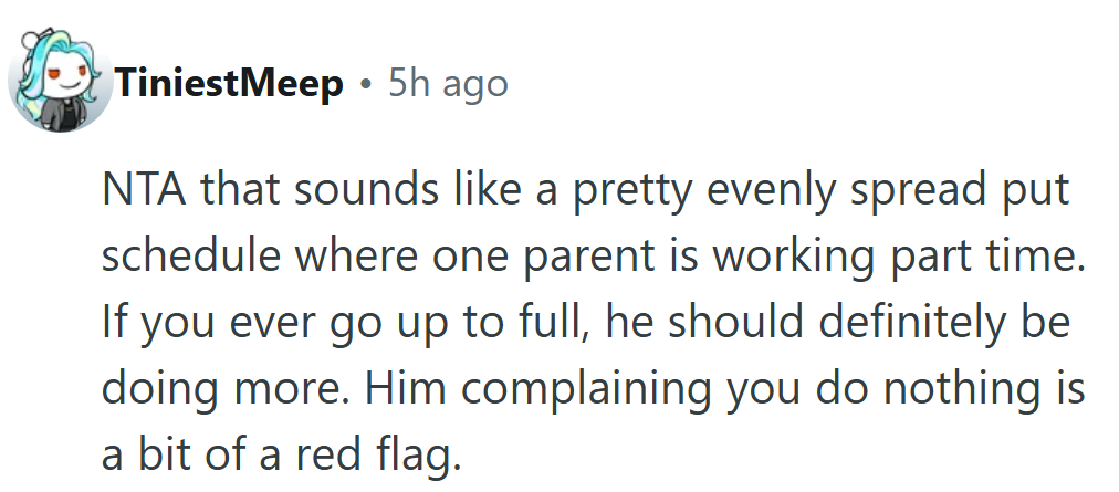 Fair division means nothing if one person still feels disrespected — balance starts with recognition.