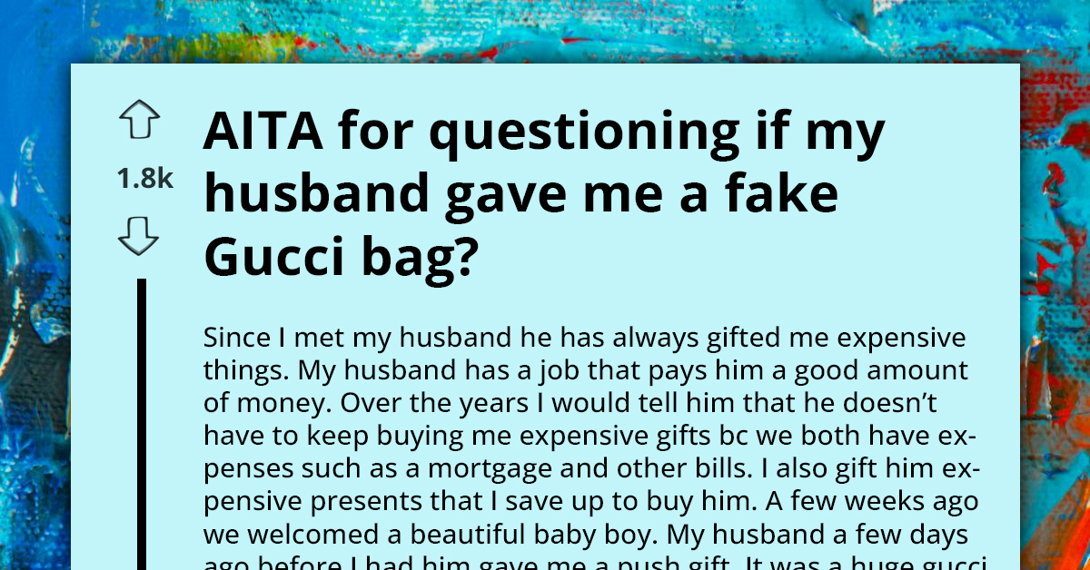 Man Gets Offended That His Wife Questioned Him About Gucci Bag He Bought For Her, Terms Her Ungrateful