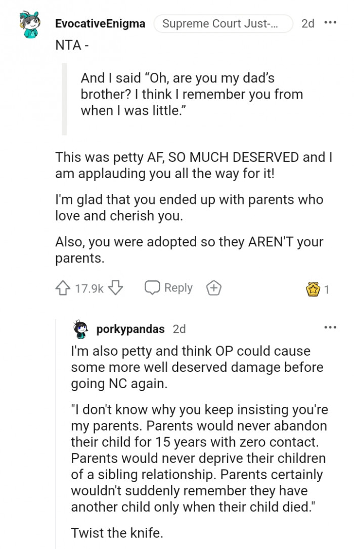 They are not your parents