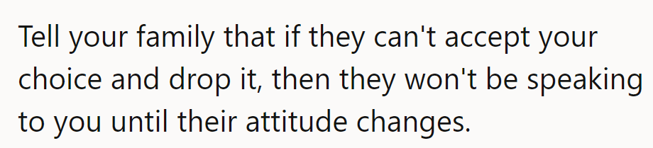 Time to drop the mic: 'Accept or eject!' Family drama on hold until further notice.