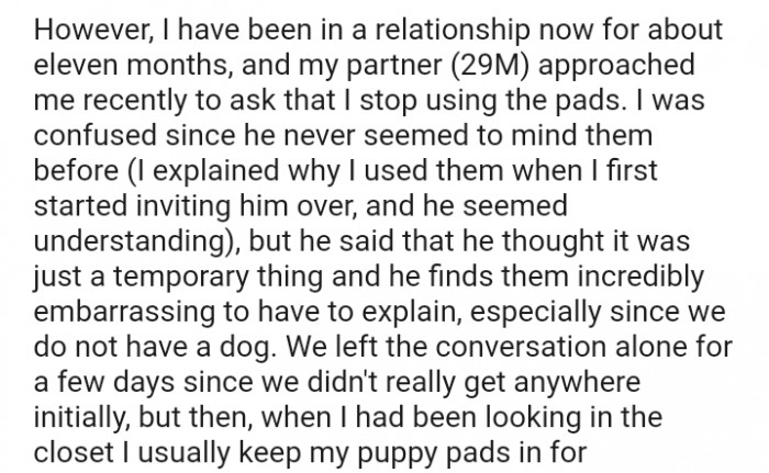 He thought it was a temporary thing