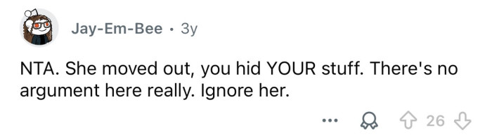 “There’s no argument here.”