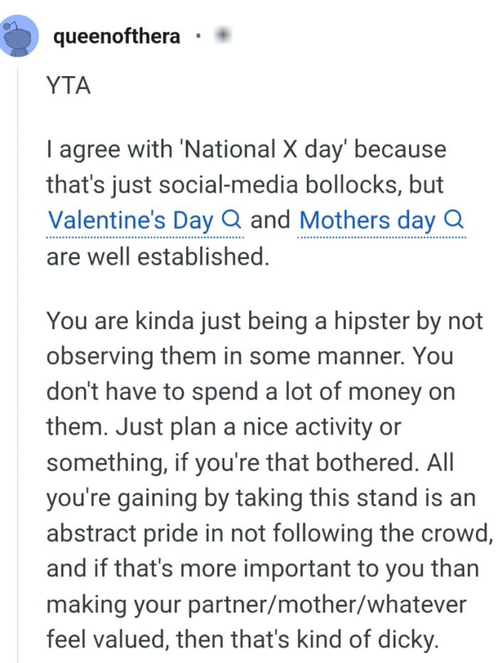 Let's head into the comments section and find out what other Redditors have to say about the story