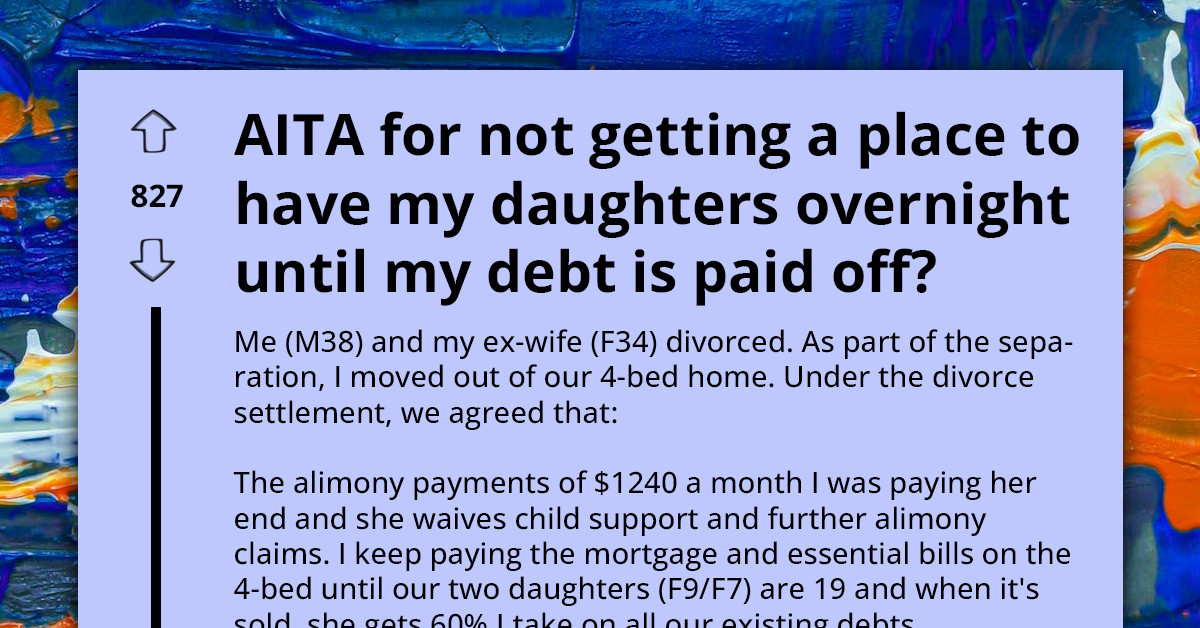 Divorced Father Faces Dilemma on Prioritizing Debt Repayment or Yielding to Ex-Wife's Demand for Larger Apartment